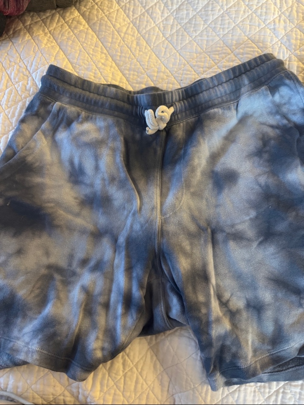 Old navy blue tie-dye shorts. Never worn